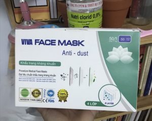 Giá bán khẩu trang y tế 4 lớp hộp 50 cái 133 gia ban khau trang 4 lop