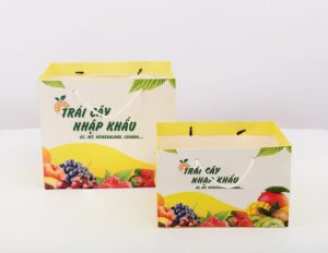 tui dung trai cay ban san