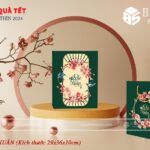 in hộp quà Tết Sắc Xuân