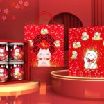 Hộp quà mèo thần tài