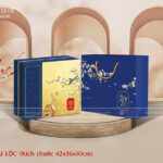 in hộp quà Tết Tài Lộc Xanh