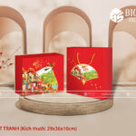in hộp quà Tết Tranh
