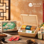 in hộp quà Tết đựng rượu bằng gỗ