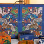 In hộp bánh trung thu Song Hạc