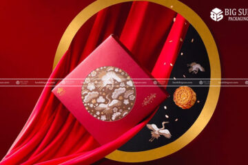 In hộp giấy mềm đựng bánh trung thu
