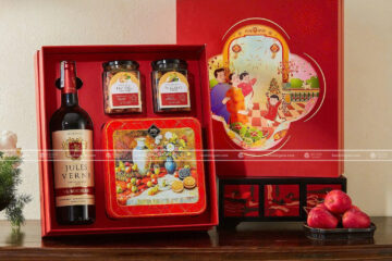 in hộp quà Tết - Vượng Lộc