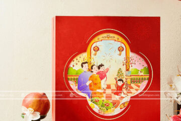 in hộp quà Tết - Vượng Lộc