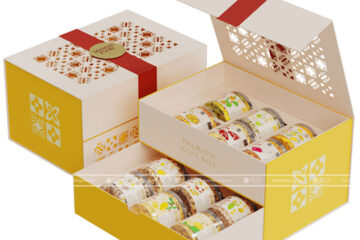 in hộp quà Tết thương hiệu