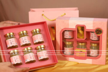 In Hộp Yến Saffron Collagen