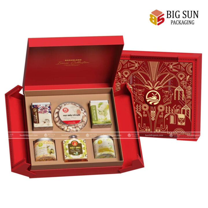 In Hộp Quà Tết thương hiệu Bazanland