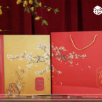 in hộp quà Tết Tài Lộc Đỏ
