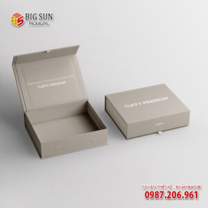 Hộp cứng carton lạnh đựng quần áo cao cấp