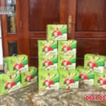 in thùng carton đựng vải thiều Thanh Hà