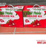 in thùng carton đựng vải thiều Thanh Hà