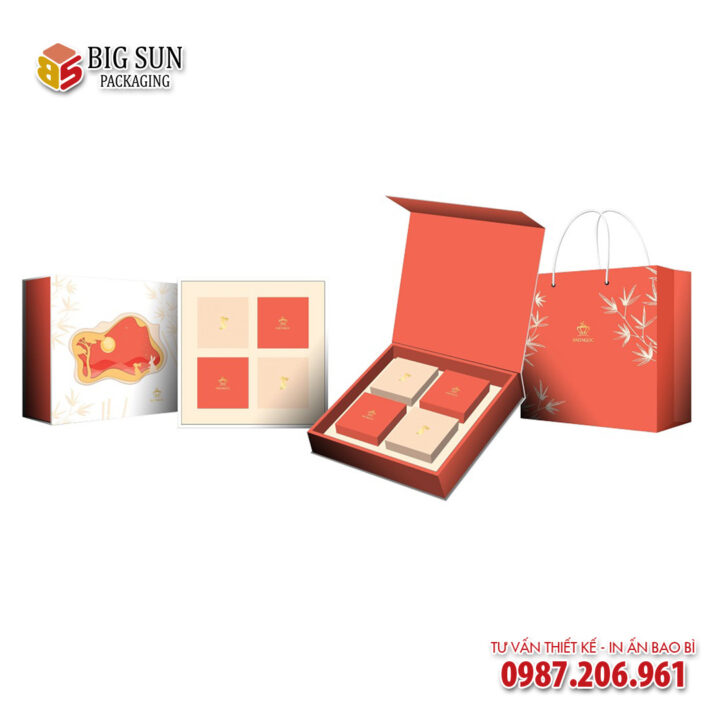in hộp bánh trung thu tinh hoa cội nguồn