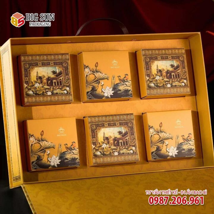 In hộp bánh trung thu Bảo Ngọc Thịnh Vượng - Ảnh 3