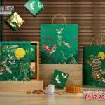 in hộp bánh trung thu tùng hạc