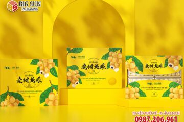 In hộp carton đựng nhãn Hoàng Kim