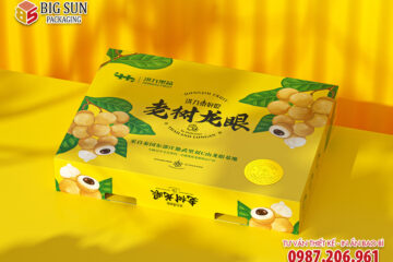 In hộp carton đựng nhãn Hoàng Kim