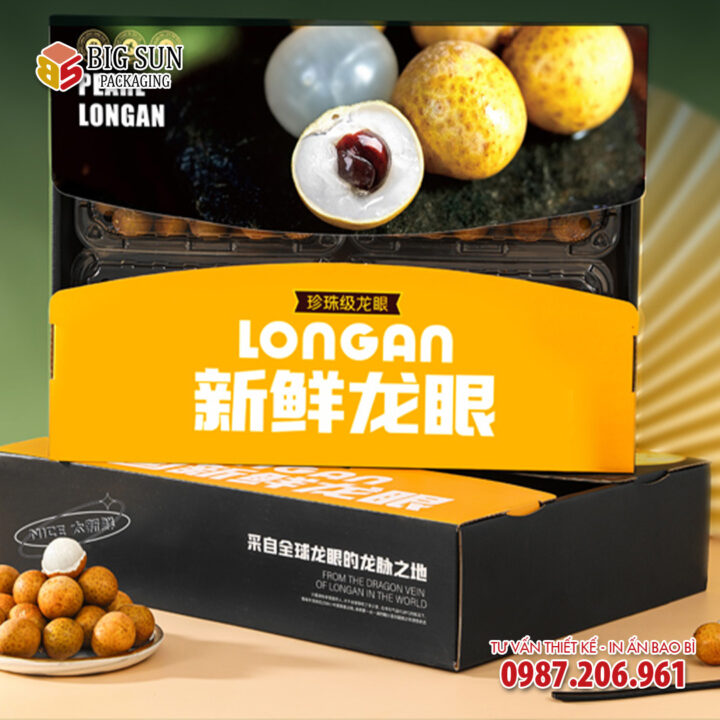 In hộp carton đựng nhãn Pearl
