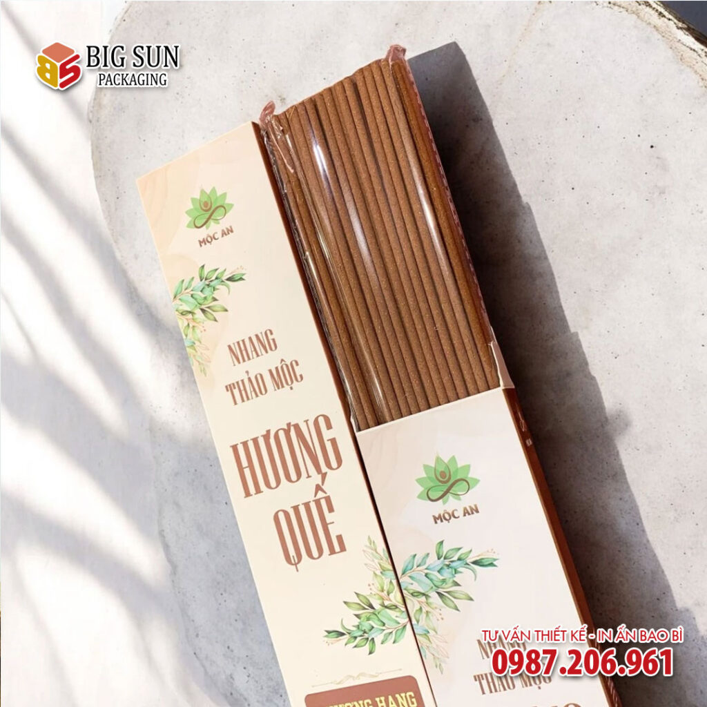 in hộp đựng nhang thảo mộc Mộc An