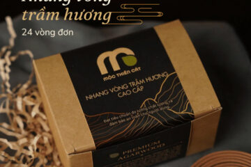 in hộp đựng nhang vòng trầm hương mộc thiên cát