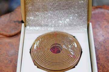 in hộp đựng nhang vòng thảo mộc Mộc An