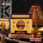 in hộp đựng nụ trầm Hương Học