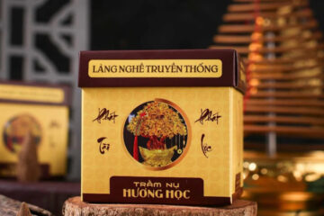 in hộp đựng nụ trầm Hương Học