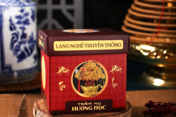in hộp đựng nụ trầm Hương Học