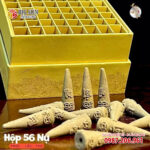 in hộp đựng nụ trầm hương Hoàng Đan Tea