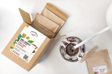 In hộp giấy đựng cà phê Caphesach