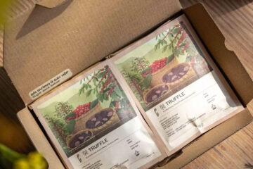 In hộp giấy đựng cà phê Phê La