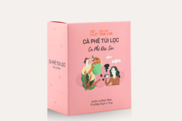 in hộp giấy đựng cà phê đặc sản