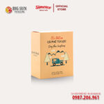 in hộp giấy đựng cà phê langbiang