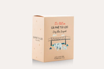in hộp giấy đựng cà phê serepok