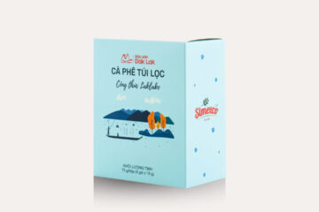 In hộp giấy đựng cà phê Laklake
