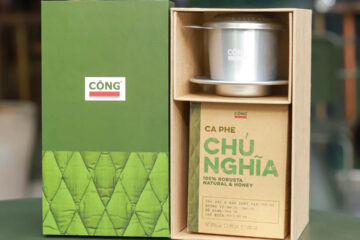 In hộp quà cà phê Cộng