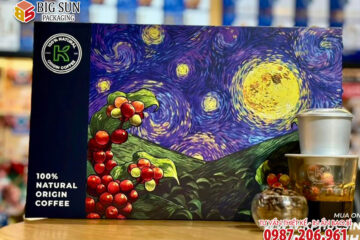 In hộp quà cà phê Hạnh phúc