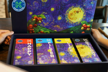 In hộp quà cà phê Hạnh phúc