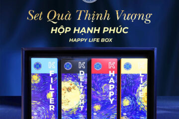 In hộp quà cà phê Hạnh phúc