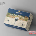 in hộp giấy đựng cà phê túi lọc ban mê