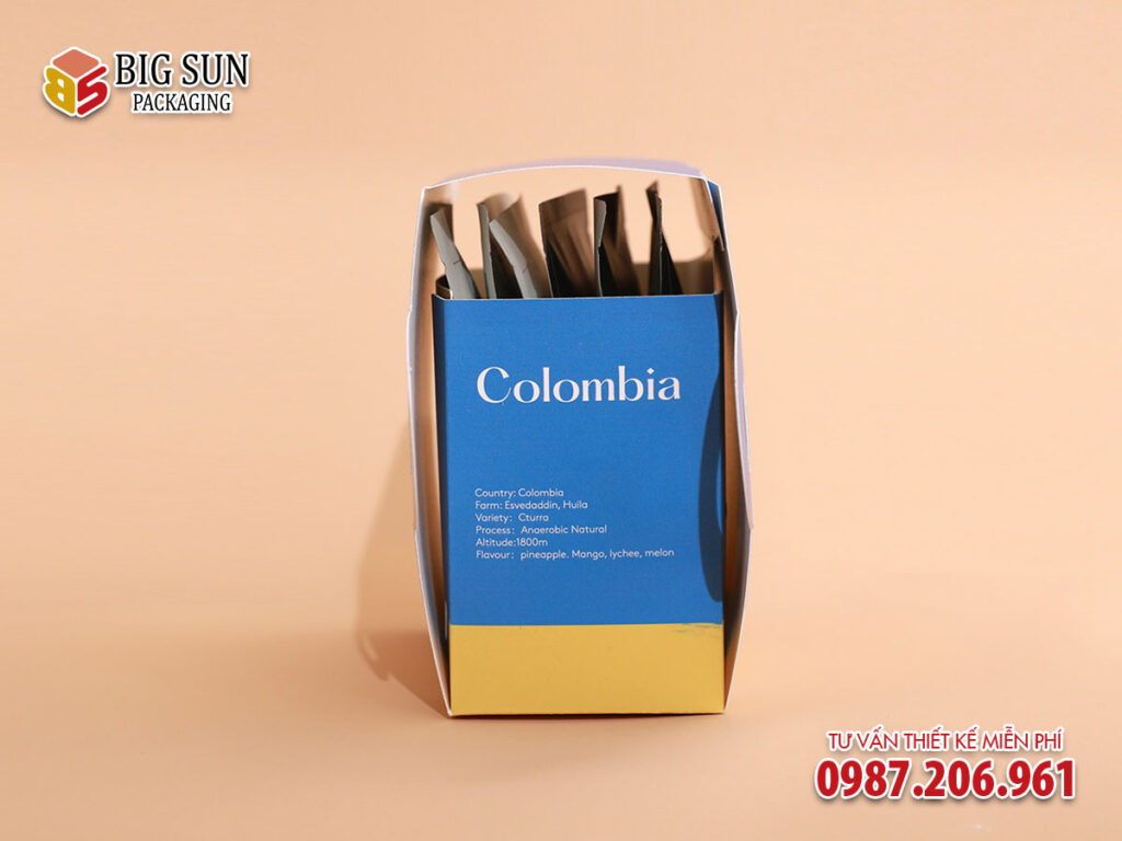 in hộp đựng cà phê Yun Coffee