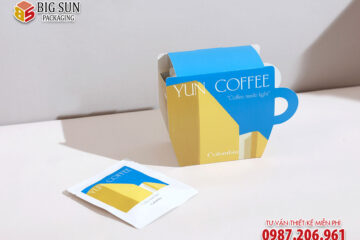 in hộp đựng cà phê Yun Coffee