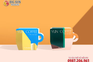 in hộp đựng cà phê Yun Coffee