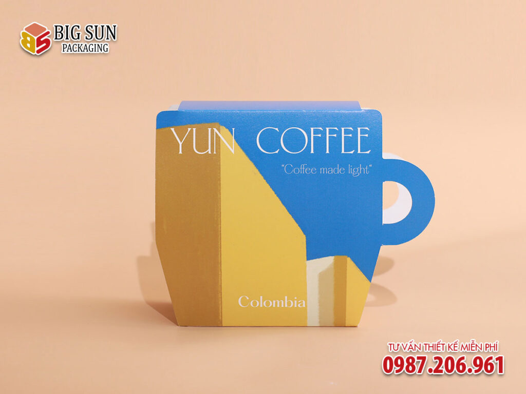 in hộp đựng cà phê Yun Coffee