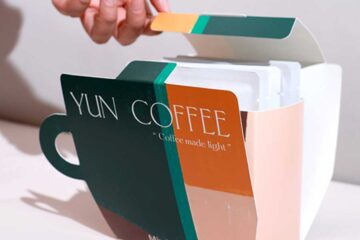 in hộp đựng cà phê Yun Coffee