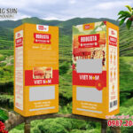 in hộp giấy đựng cà phê chồn Bản F&B