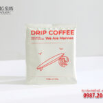 in hộp giấy đựng cà phê drip coffee