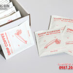 in hộp giấy đựng cà phê drip coffee